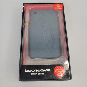 Boomwave Kruz Series Case For iPhone 3G With Laser-cut Pattern Midnight Blue - Picture 1 of 6