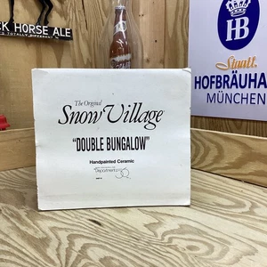 DEPT 56 ~ Doppelbungalowhaus ~ Original Snow Village ~ tolles Stück - Bild 1 von 6