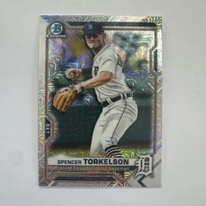 2021 Bowman Chrome - Prospects Mojo rifrattore #BCP-187 Spencer Torkelson (RC) - Foto 1 di 2