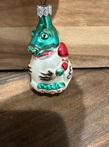 Alexander Taron Decor Polish Glass Hand-blown Ornament, Dragon - Picture 1 of 5
