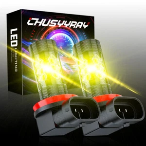 2X Yellow Fog Light LED Bulbs For Toyota Tacoma 2016-2020 Tundra RAV4 2014-2019 - Bild 1 von 12