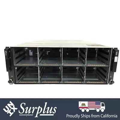 Dell EqualLogic 24 Bay LFF PS6110 SAN Storage Array 2x Type 14 Controller iSCSI - Image 1 of 4