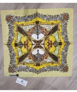 Foulard RENATO BALESTRA cm 53x53cm, Pura Seta 100% Idea Regalo Quadrato Firmato - Foto 1 di 5