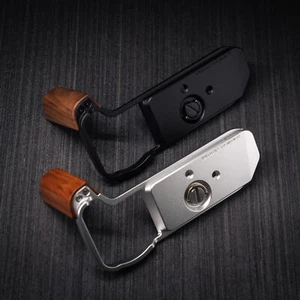 New Wood L Hand Grip Holder for Nikon Df Camera w/Aluminum Alloy Arca Baseplate - Picture 1 of 26