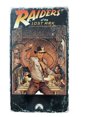 Raiders of the Lost Ark 1981 VHS Video Cassette Tape - Image 1 of 4