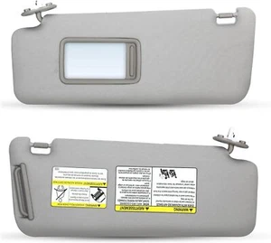 Gray Left Driver Side Sun Visor For 2010-2022 Toyota 4runner 7432035A91B1 - Picture 1 of 16