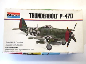Monogram 1:48 Scale Republic P-47D Thunderbolt model kit # 6838 - Picture 1 of 10