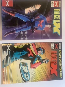 Racer X #1 und #2 Special Collectors Item 1988 Now Comics Lot Of 2 Comics - Bild 1 von 8