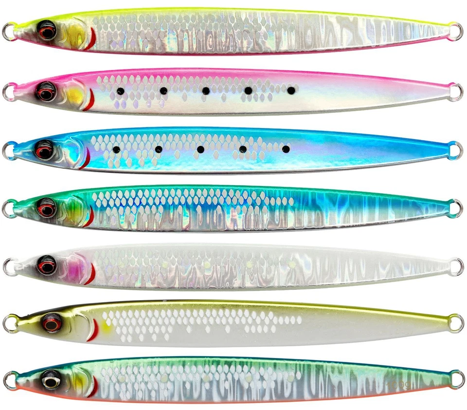 Savage Gear Sardine Slider Jig - Pilker, Kunstköder zum Meeresangeln, Hardbait