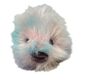 JELLYCAT Rainbow Disco Fish Plush Glitter Metallic Fins Big Lips Pink Blue - Picture 1 of 7