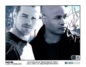 Chris O'Donnell LL Cool J Signed Autographed 8X10 Photo NCIS: Los Angeles BAS - Picture 1 of 2