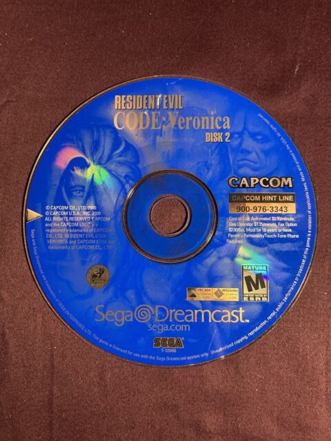 Jogo Resident Evil Code: Veronica - DreamCast (Europeu) - MeuGameUsado