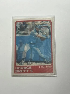 1988 Sportflics #150 George Brett - Kansas City Royals 20723 - Image 1 of 2