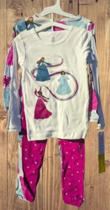 2 pair Just One You 4T Princess Pajama's NEW with Tags - Picture 1 of 2