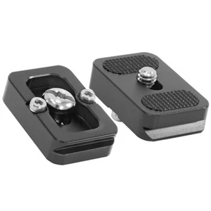 Placa de liberación rápida de aleación de aluminio PU-25 para fotografía DSLR/trípode/bola - Imagen 1 de 6