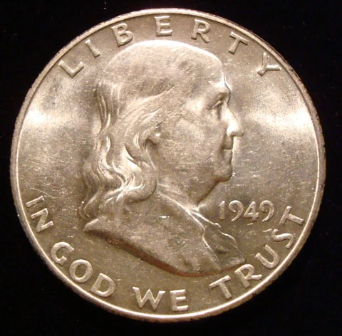 1949-S FRANKLIN HALF DOLLAR Cover