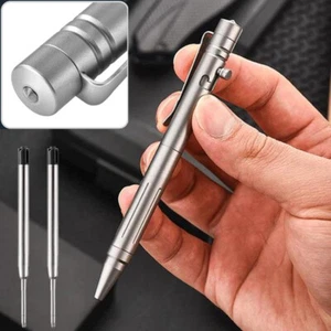 Bolígrafo táctico EDC aleación de titanio práctico bolsillo firma - Imagen 1 de 11