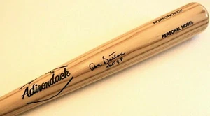 BATE PROFESOR DE PALO GRANDE FIRMADO A MANO DON SUTTON ""HOF98"" EN EXHIBICIÓN, CERTIFICADO DE AUTENTICIDAD. NUEVO - Imagen 1 de 4