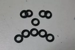 10x Ten Rubber O Ring seals 4mm inner 7mm outer diameter 1.5mm thick o-rings - Picture 1 of 7