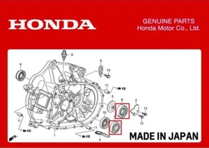 GENUINE HONDA GEARBOX BEARINGS KIT SET CIVIC TYPE R EP3 INTEGRA DC5 K20A K20A2 - Picture 1 of 3