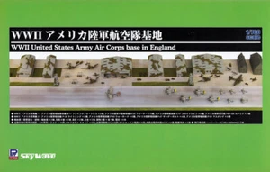 PIT-ROAD WWII United States Army Air Corpse base in England 1/700 Plastic model - Picture 1 of 5