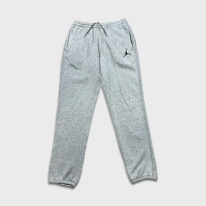 Nike Sportswear Sweatpants Mens Small Gray Air Jordan Jumpman Fleece Jogger - Picture 1 of 12