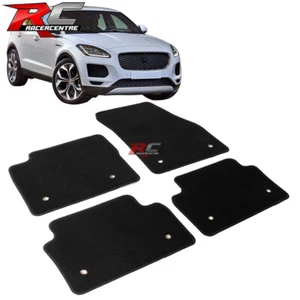 Fits 18-23 Jaguar E-Pace Front Rear Car Floor Mats Liner Carpets Nylon Black - Picture 1 of 7