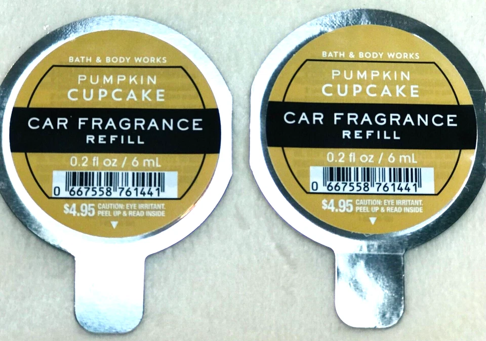 *NUEVO* CUPCAKE DE CALABAZA ~ 2PK VENTILACIÓN / RECARGA DE VISERA ~ Baño y cuerpo funciona ~ ¡ENVÍO GRATUITO! Foto 1 de 1