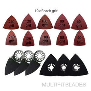 Kit de lijado de herramientas oscilantes de 106 piezas se adapta a máquinas Dremel Multi-Max más antiguas - Imagen 1 de 1