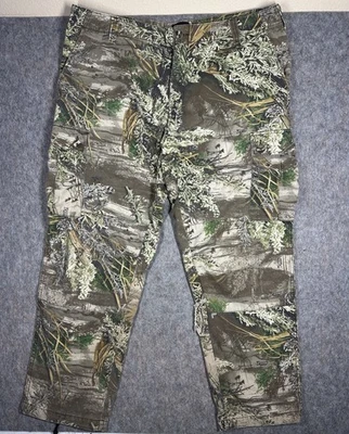 Realtree Team Camo Cargo Hunting Pants XL Men Woodland Outdoor Rugged Workwear - Image 1 of 4