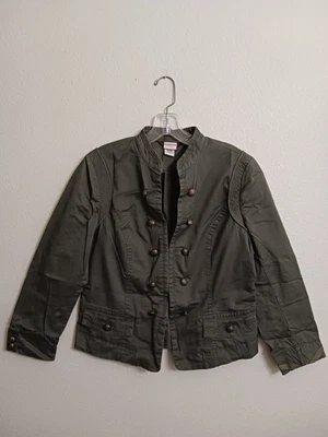 Chaqueta Covington 36" Busto Mujer 8 Delgada Verde Oliva Oscuro Caqui Asiática Modificada Foto 1 de 4