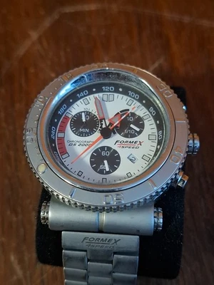60er Jahre Vintage Uhr Formex 4Speed DS 2000 Chronograph Taucherarmbanduhr, - Bild 1 von 4