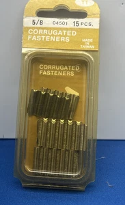 "Sujetores de juntas corrugadas de 5/8"" 15 piezas 04501" - Imagen 1 de 3