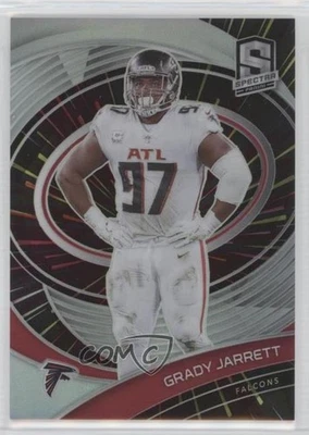 2021 Panini Spectra Hyper Prizm /75 Grady Jarrett #4 - Image 1 of 2