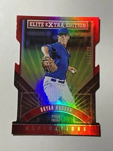 2015 Elite Extra Edition Bryan Hudson Aspirations Die Cut /200 Milwaukee Brewers - Picture 1 of 4