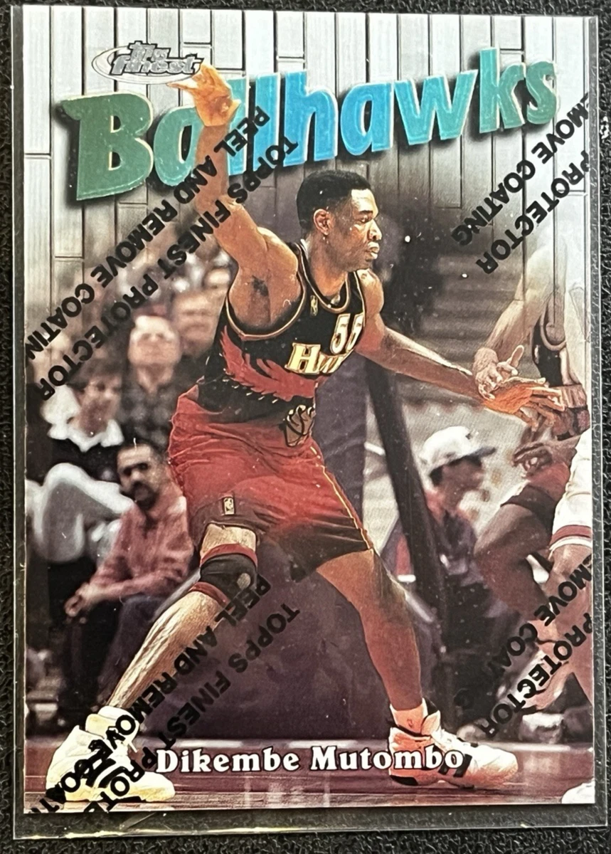 1997-98 Topps Finest Dikembe Mutombo Hawks 74枚限定 Defenders