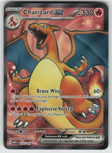 Charizard ex - Ultra Rare SV: Scarlet & Violet 151 183/165 NM - Picture 1 of 2