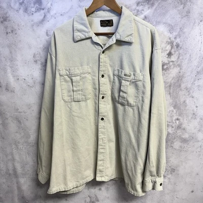 Vintage Gotcha Corduroy Shirt Mens 2XL Button Up Long Sleeve Y2K 25x29.5 - Image 1 of 4