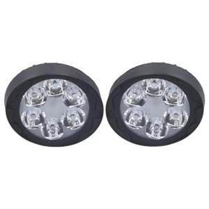 *2pcs 12V 6LED Rearview Mirror Spotlights 6000K 1000LM High Low Beam Spot Lamp F - Picture 1 of 12