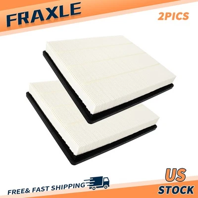 2X Engine Air Filters for Buick LaCrosse Regal Chevrolet Malibu Impala Saab 9-5 - Image 1 of 4