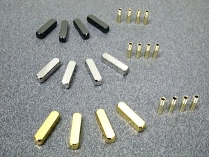 2 pares de cordones de zapatos de metal hágalo usted mismo puntas de águilas para reemplazo de Air Yeezy 2 - Imagen 1 de 5