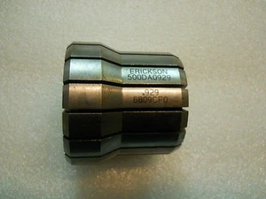Used Erickson  DA500 Collet to Grip .929" Double Angle 500DA0929 6809CF0 - Imagen 1 de 3