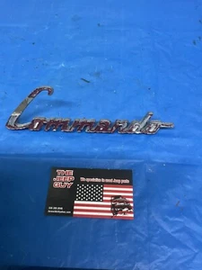 Jeep Jeepster Commando Emblem - Bild 1 von 2