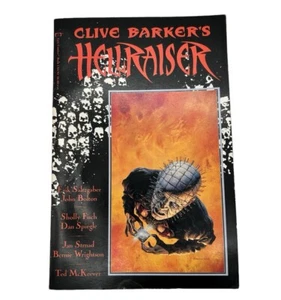Hellraiser Comic Book #1 Clive Barker Epic 1989 1st Print Issue Pinhead Cover - Picture 1 of 15