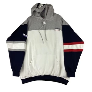 Ralph Lauren Chaps Hoodie Herren XLT Rot Weiß Blau Pullover Langarm - Bild 1 von 13