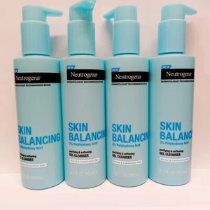 (4) Neutrogena Skin Balancing Purifying Gel Face Cleanser - Picture 1 of 1