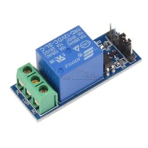 12V One 1 Channel Relay Module Optocouple Board Shield  For PIC AVR DSP ARM  MCU - Bild 1 von 4