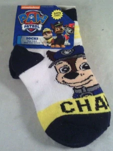 NWT Paw Patrol Planet Sox kids socks size 5-6.5, shoe size 5.5-8.5 Black/white. - Picture 1 of 3
