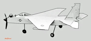 1/2-A Plans: F-15 Eagle by Richard Schrader for a Cox .049 - Picture 1 of 3