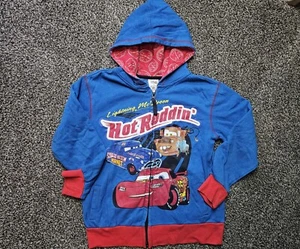 Disney Cars Boys Hoodie sz 7/8 - Picture 1 of 3